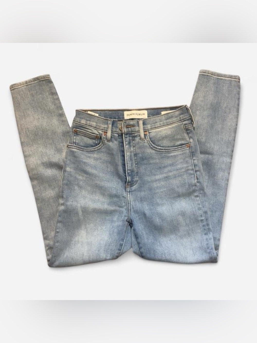 Aritzia Denim Forum Blue High-Rise Skinny Jeans - Size 27